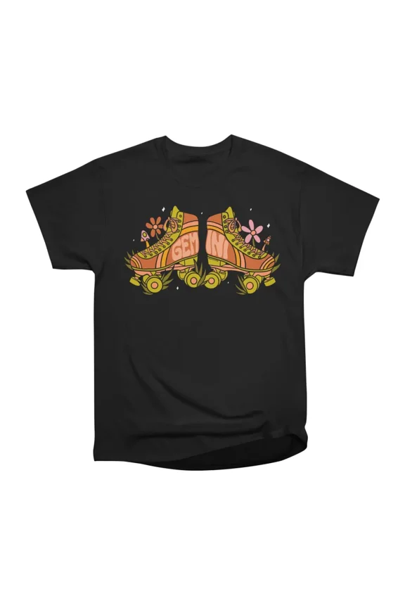 Gemini Roller Skate T-Shirt Tee Gift For Him Merch For Her Apparel For Friend