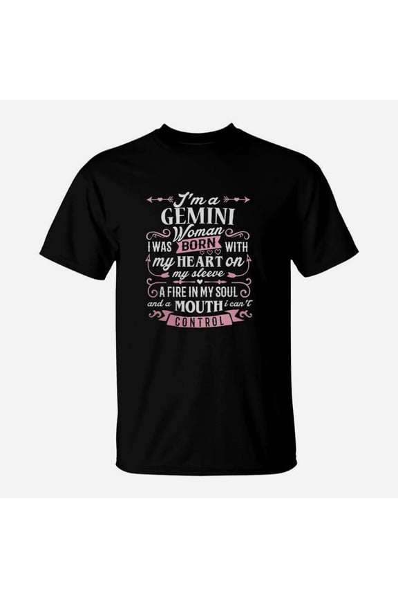 Gemini Shirt Im A Gemini Women Tshirt Zodiac Birthday Gift TShirt