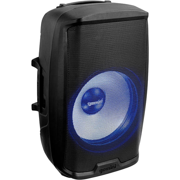 Gemini AS-2115BT-LT 15" 2,000W Powered Loudspeaker With Bluetooth and LED Lights