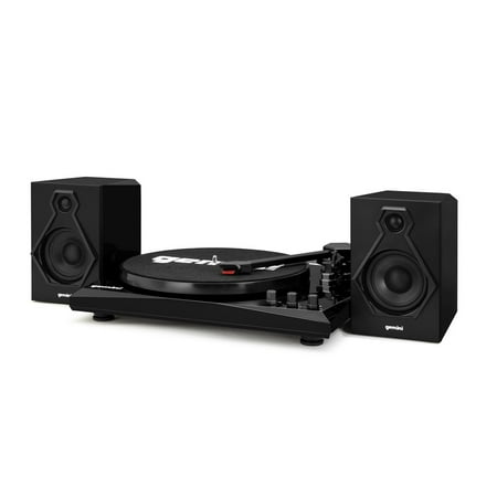 Gemini Sound Bluetooth Vinyl Belt Drive Turntable, Black, TT-900BB