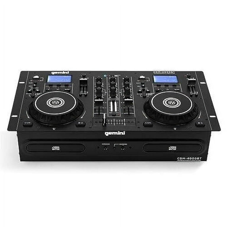 Gemini DJ CD/MIXER System with Bluetooth Audio Input - CDM