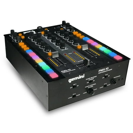 gemini PMX-10: Redefining The DJ Mixing Experience - Black - Black