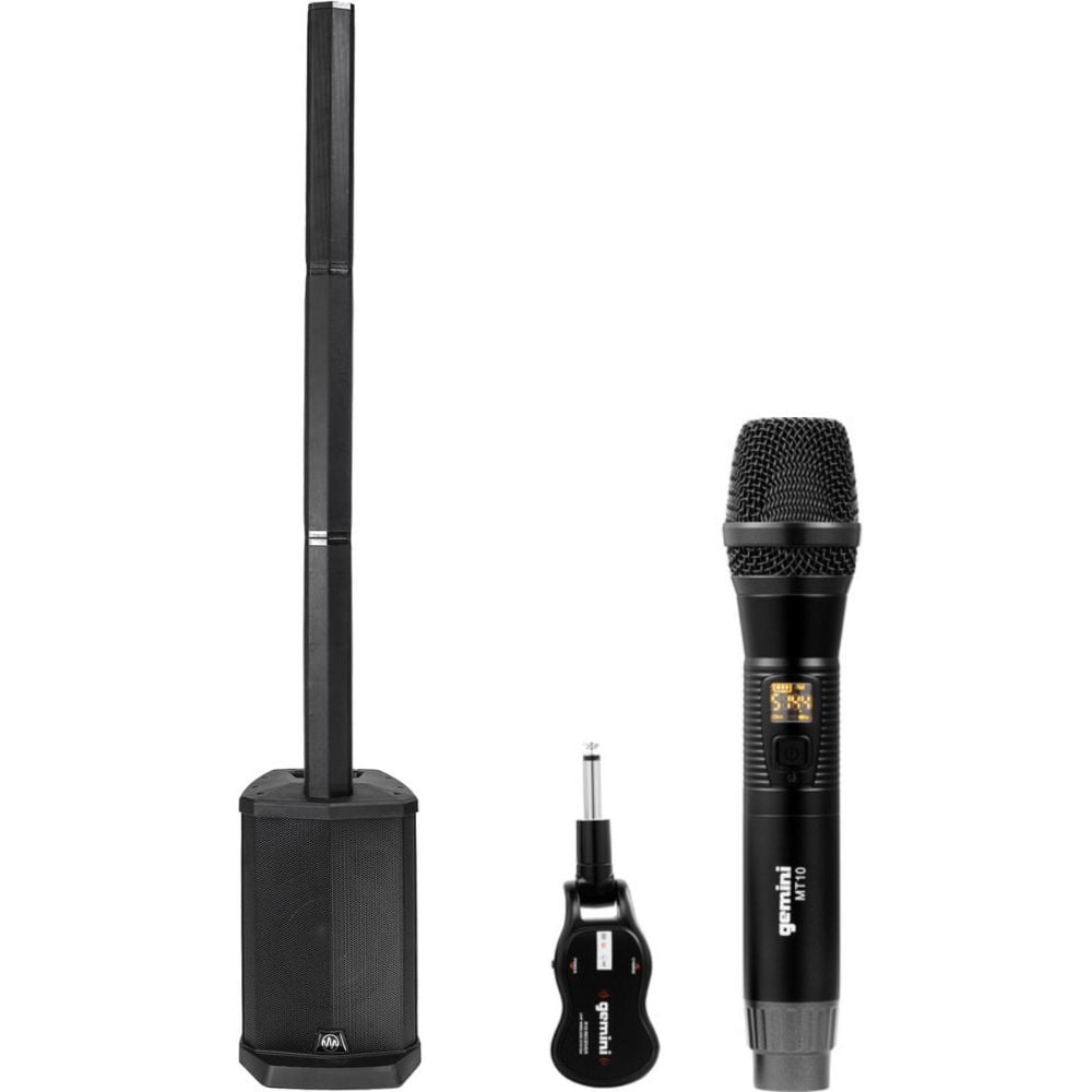 Gemini Sound WPX-2000TOGO Active Battery-Powered Column Speaker 1000W ...