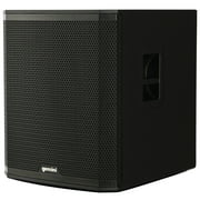 Gemini Sound ZRX-S18BT Ultra-High-Power 2400W Peak Bluetooth Subwoofer - 18in Front Firing, High Excursion for DJ/Outdoor, Portable with XLR, TWS, 600W RMS