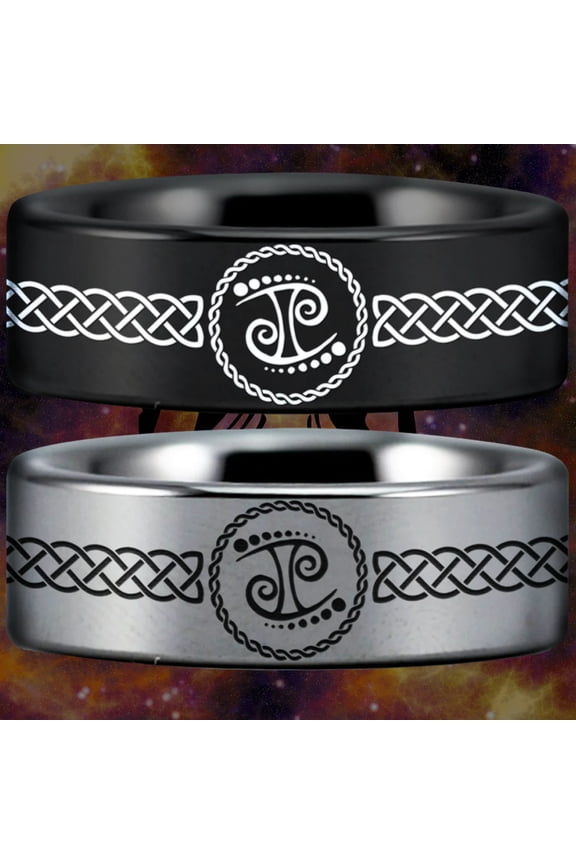 Gemini Style 2 Tungsten Carbide Ring