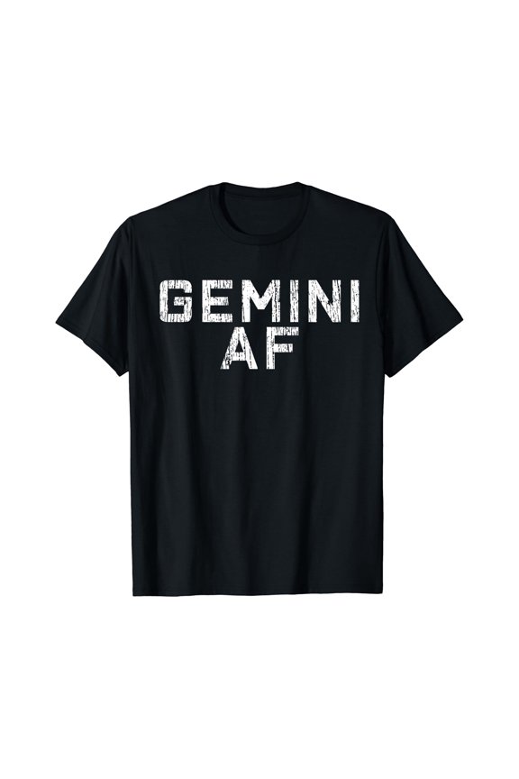 Gemini T-Shirt Astrology Birthday Gift Zodiac Sign Tee