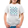 thumbnail image 1 of Gemini Twins Emoji - Zodiac Art Design Youth's T-shirt, 1 of 4