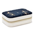 thumbnail image 1 of Gemini Velvet Earring Organizer Jewelry Box with Removable Compartment - Portable Velvet Jewelry Organizer - Gift-ready Jewelry Boxes, 1 of 7
