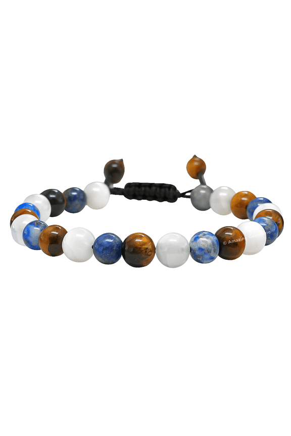 Gemini Zodiac Crystal Bracelet Adjustable