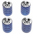 thumbnail image 1 of Gemini Zodiac Horoscope Tire Rim Wheel Aluminum Valve Stem Caps, Multiple Colors, 1 of 1