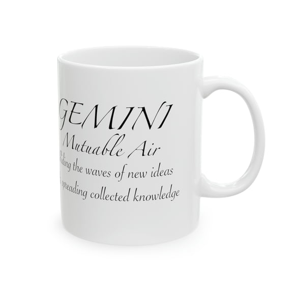 Gemini Zodiac Mug