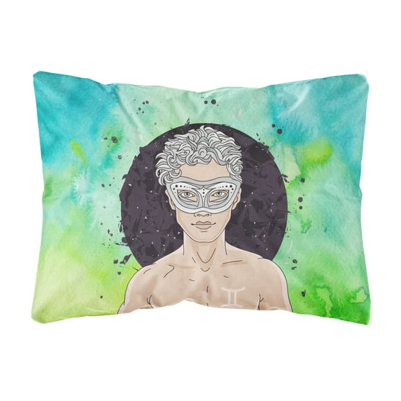 Gemini Zodiac Sign Canvas Fabric Decorative Pillow