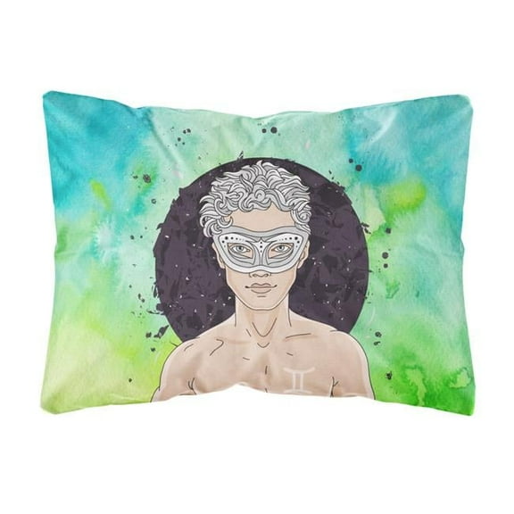 Gemini Zodiac Sign Canvas Fabric Decorative Pillow