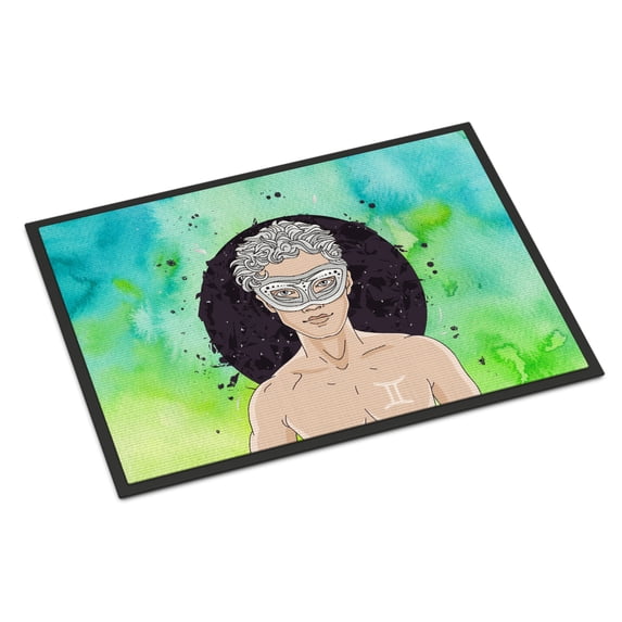 Gemini Zodiac Sign Doormat 24x36