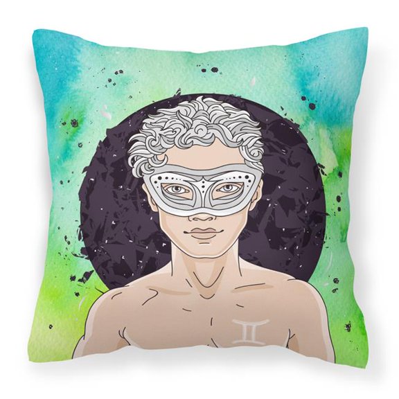 Gemini Zodiac Sign Fabric Decorative Pillow