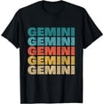 thumbnail image 1 of Gemini Zodiac Sign - Horoscope Birthday Astrology Reader T-Shirt, 1 of 4