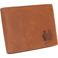 thumbnail image 1 of Gemini Zodiac Sign Men's RFID Blocking Real Leather Bifold Trifold Wallet Bifold, 1 of 8