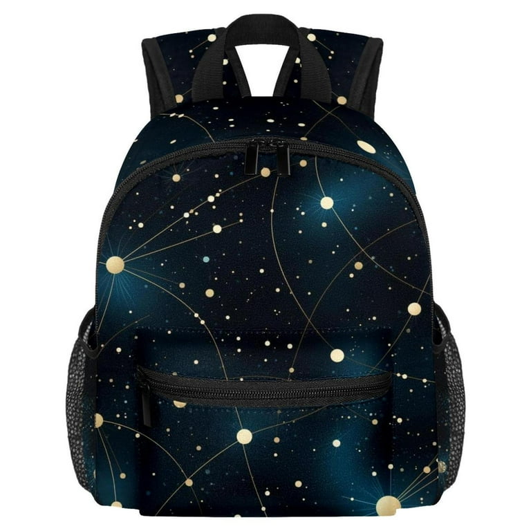 Gemini Zodiac Signs Backpack Lightweight School Bag for Boys Girls