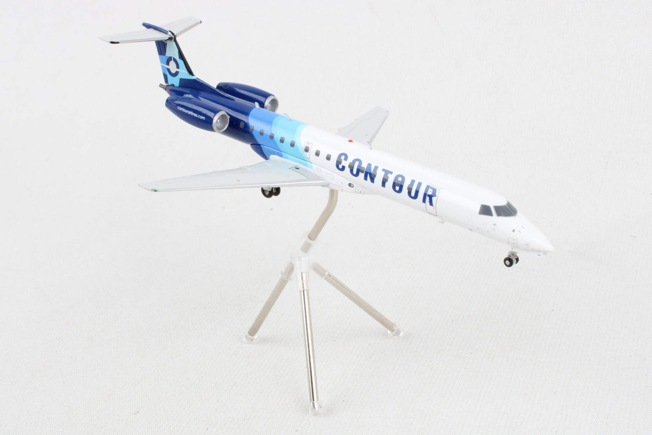 Gemini  ジェミニ　CONTOUR航空　ERJ-145  1/200 模型 Gemini200-1-200-Scale-Contour-