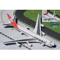 thumbnail image 1 of Boeing 747-400F Commercial Aircraft "Cargolux" Gray with Red Tail "Gemini 200" 1/200 Diecast Model Airplane by GeminiJets, 1 of 7