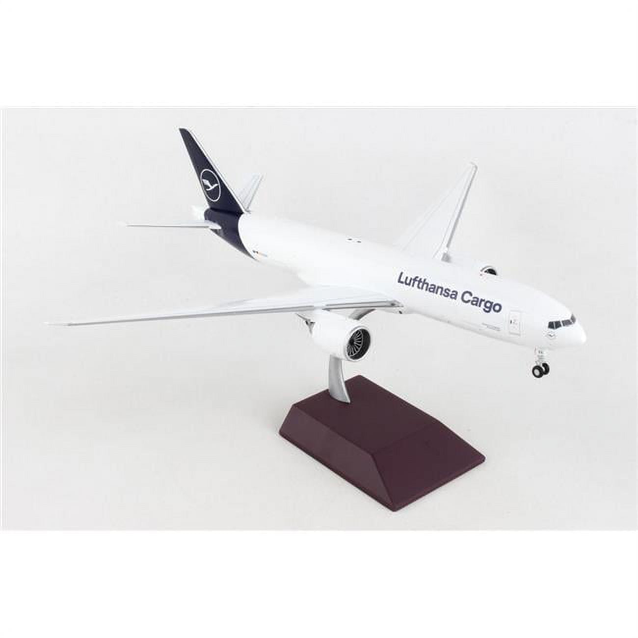 Lufthansa Cargo Boeing 777F White and Blue Diecast Model Airplane