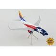 thumbnail image 1 of Boeing 737-700 Commercial Aircraft w/Flaps Down Texas Flag Livery "Gemini 200" Series 1/200 Diecast Model Airplane by GeminiJets, 1 of 6