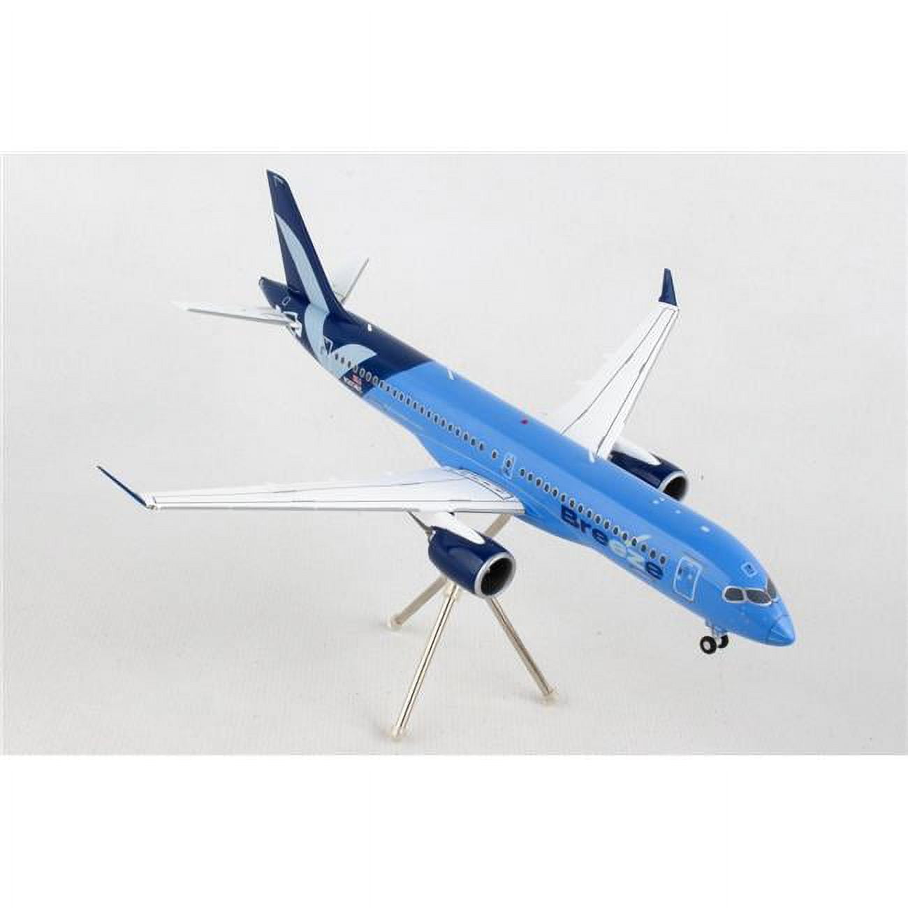 Airbus A220-300 Commercial Aircraft Breeze Airways Blue Gemini 200