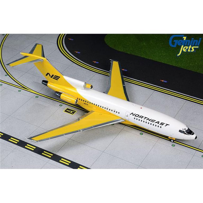 Gemini200 G2NEA828 Northeast Airlines B727-100 1-200 Yellowbird