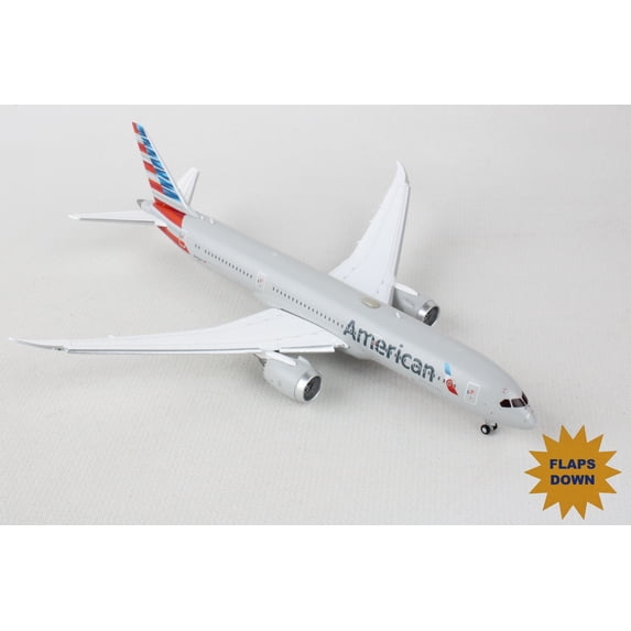 GeminiJets 2088F American Airlines 787-9 'N835AN' Flaps Down 1/400 Scale Model