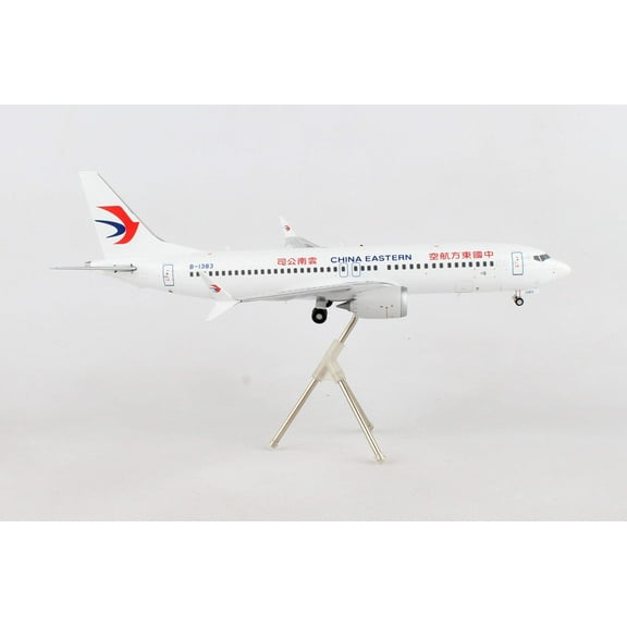Boeing 737 MAX 8 Commercial Aircraft "China Eastern Airlines" White "Gemini 200" 1/200 Diecast Model Airplane by GeminiJets