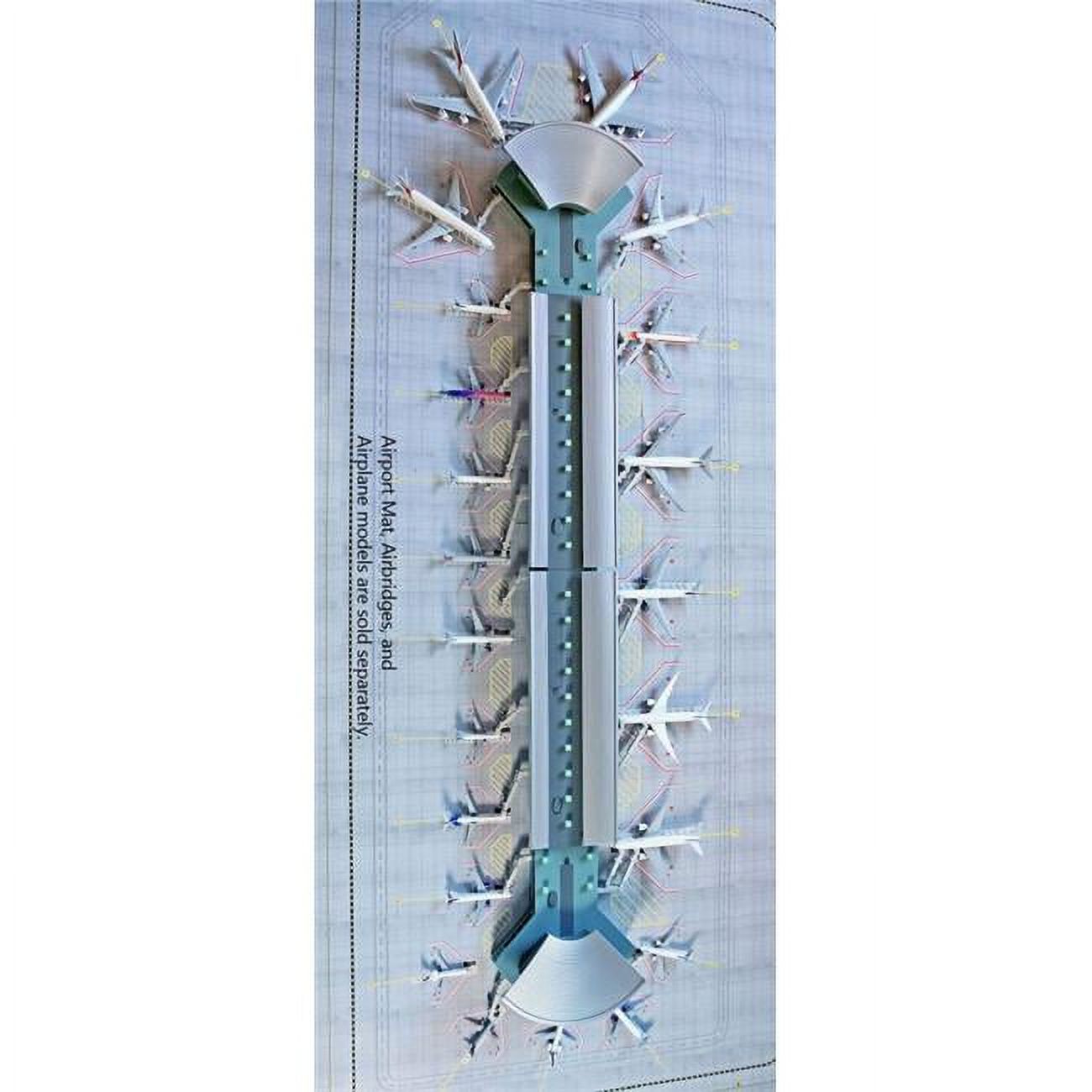 GeminiJets GJARPTC 1 by 400 Scale New Airport Terminal Double Rotunda ...