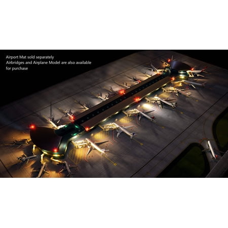 GEMINI NEW AIRPORT TERMINAL DOUBLE ROTUNDA 1/400