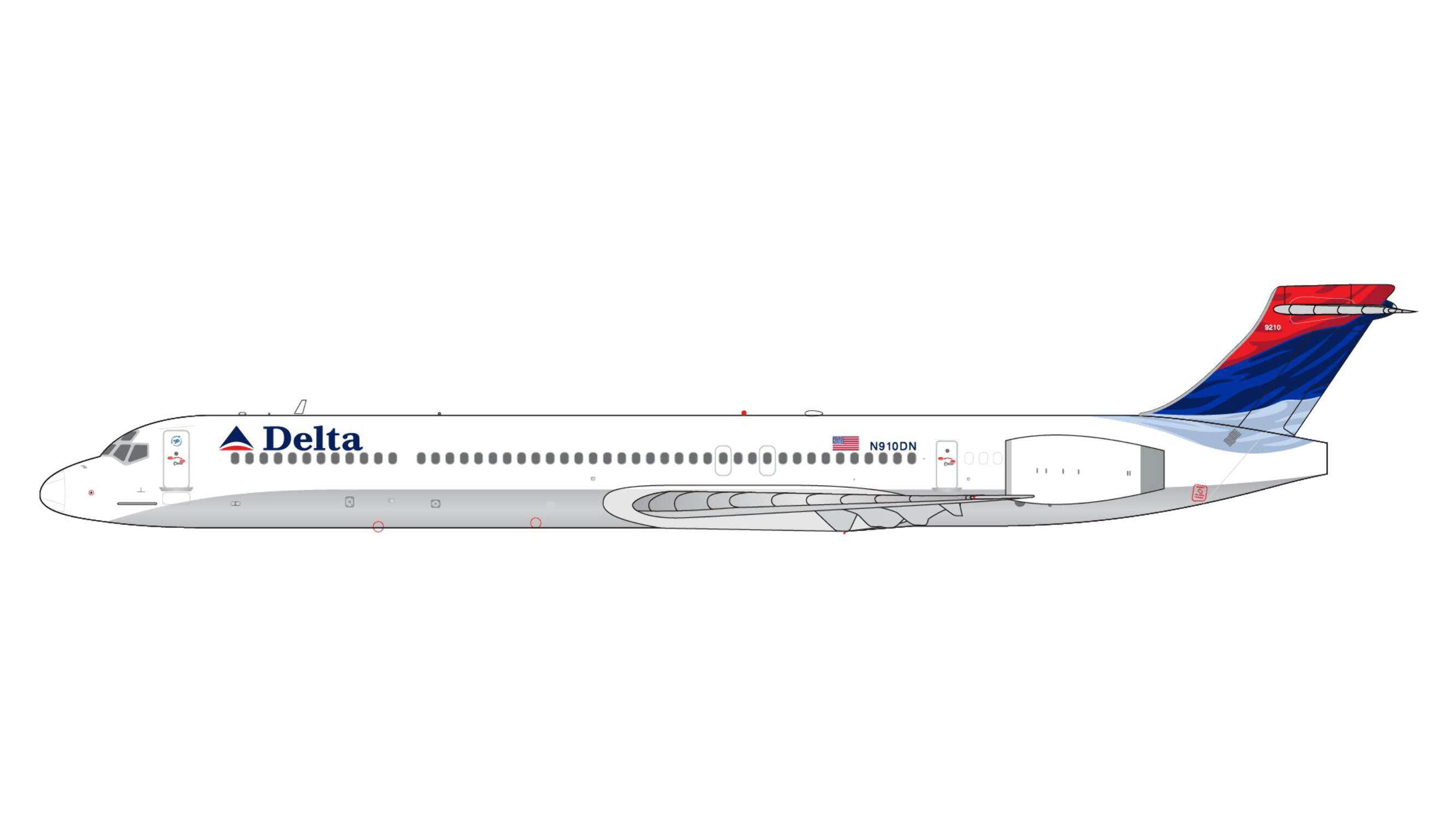 最終価格Gemini 200 DC-9-14 デルタ航空 最終価格Gemini 200 DC-9-14 デルタ航空
