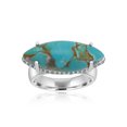 thumbnail image 1 of Gemistry "GG Collection" Bold Marquise Cabochon Gemstone High Polish Ring in Sterling Silver, 1 of 4