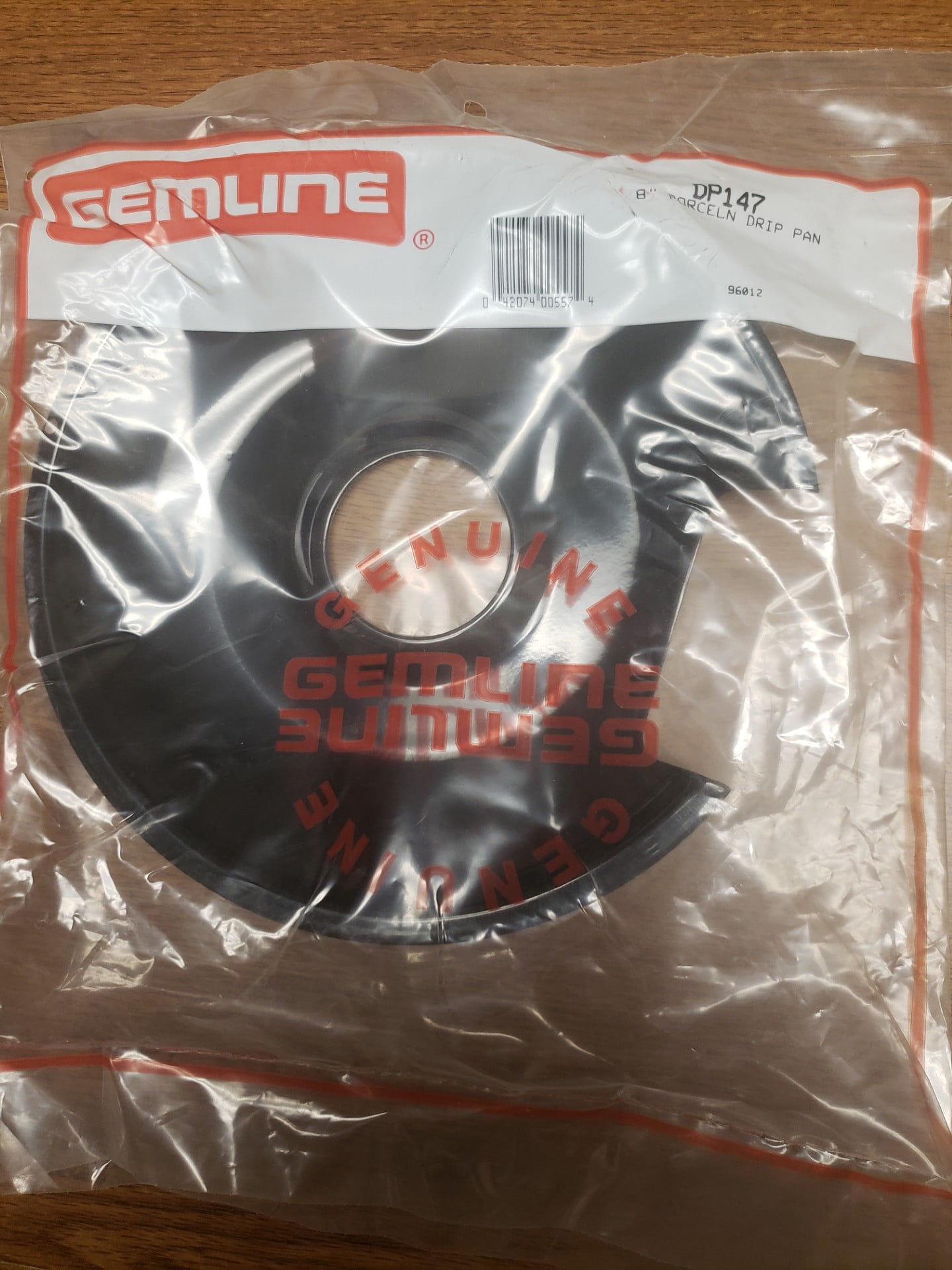 Gemline 8" Burner Drip Bowl DP147