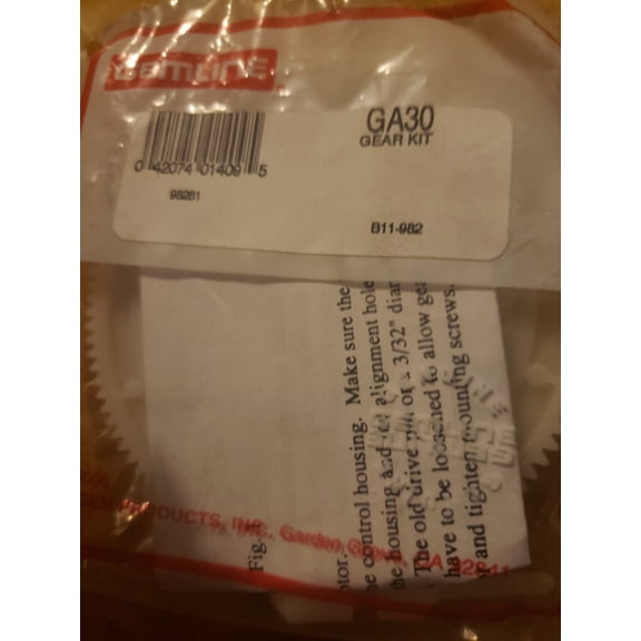 Gemline GA30 Gear Kit