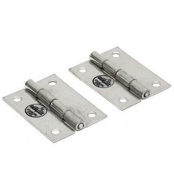 Gemlux Boat Hinges | 2 x 1 1/2 Inch Stainless Steel (Pair)