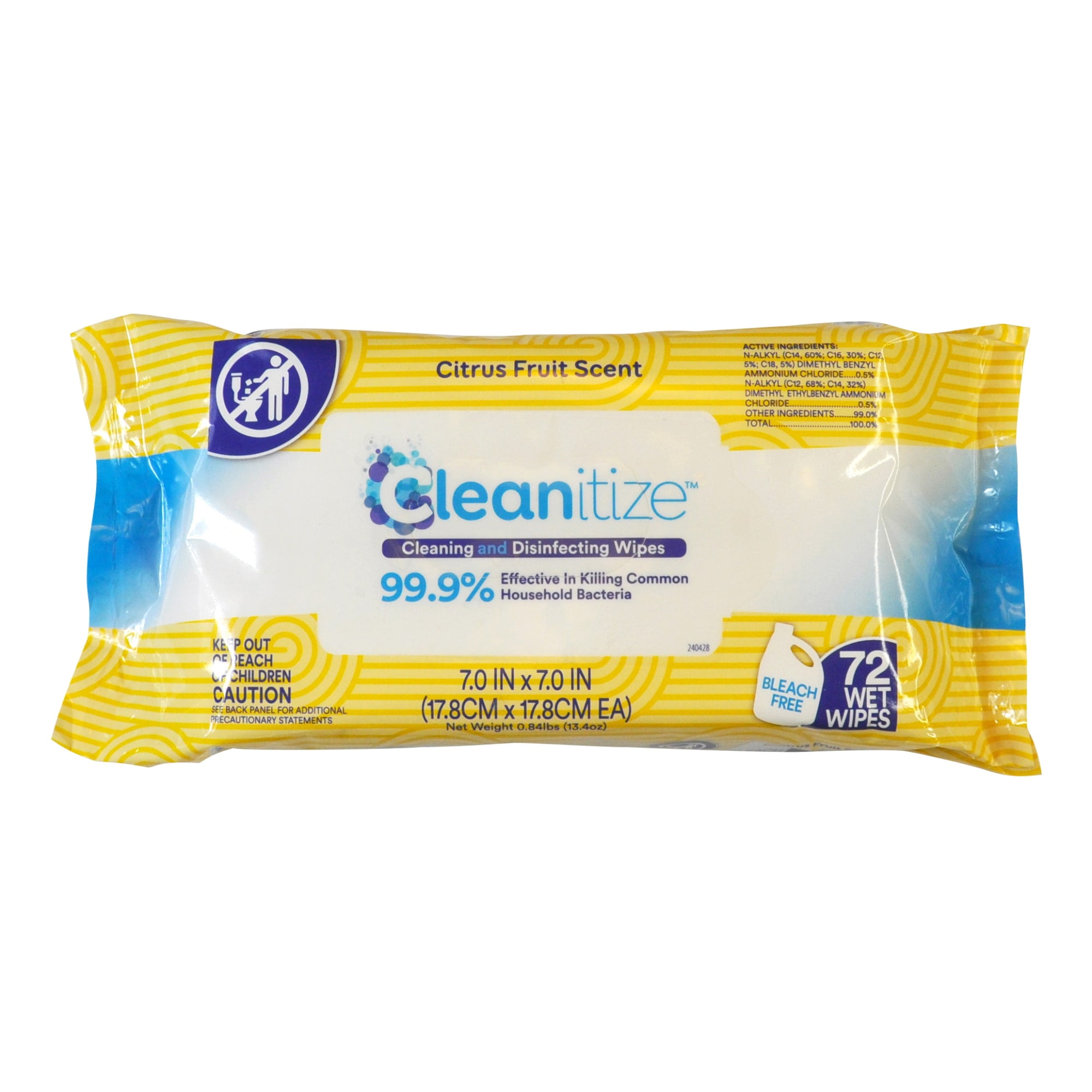 Gemma Cleaning And Disinfecting Wipes, Lemon Scent, Count Of Gemma Cleaning And Disinfecting Wipes, Lemon Scent, Count Of