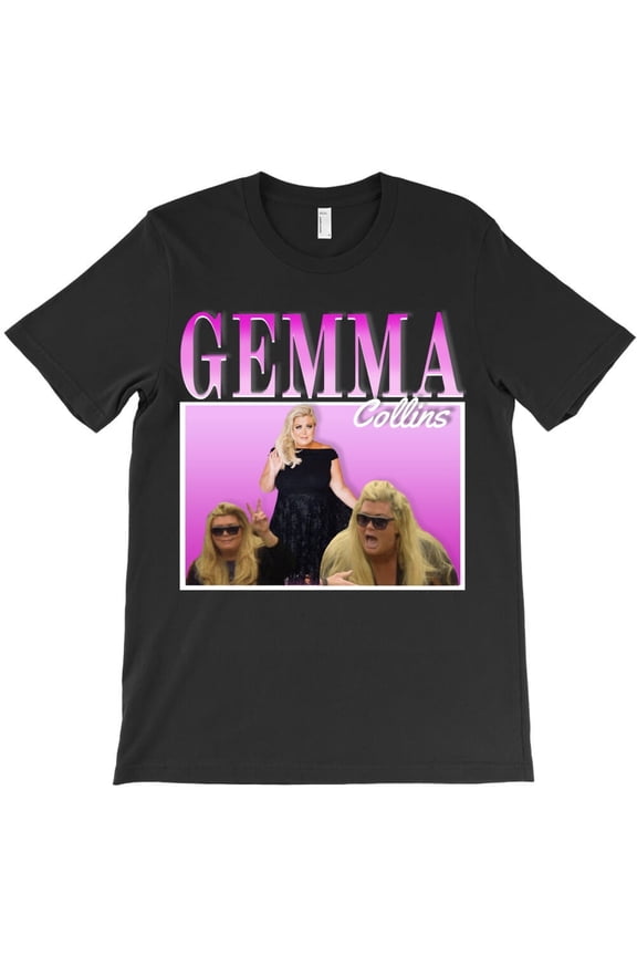 Gemma Collins 90s Vintage Themed Funny and Cool Retro and TV Show Themed - Thoughtful Gift Idea K20872 Unisex T-Shirt – Extended Sizes Up to 5XL