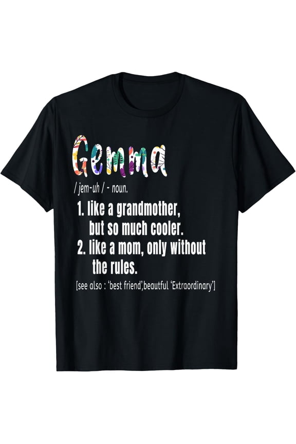 Gemma Definition Mother'S Gift & Birthday Gift Grandmother T-Shirt Unisex S-5XL Hot Trending Shirt, Vintage Birthday Gift