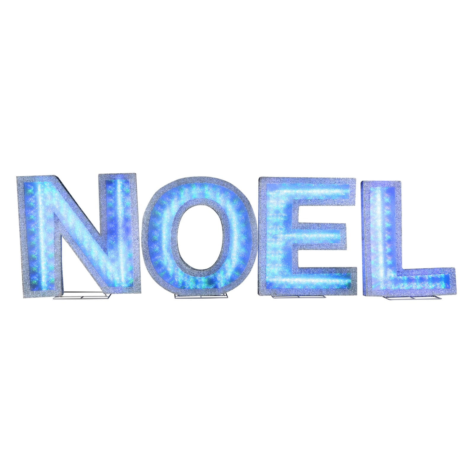 Gemmy 19 in. Lights Shadow Box NOEL Lighted Display