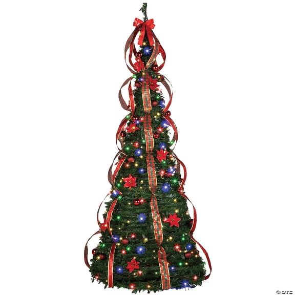 Gemmy SS880431G 7.5 ft. Simplici Tree, Multicolor