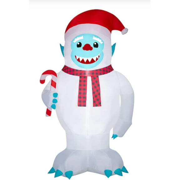 Gemmy 9.5-FT Tall Lighted Yeti Christmas Inflatable