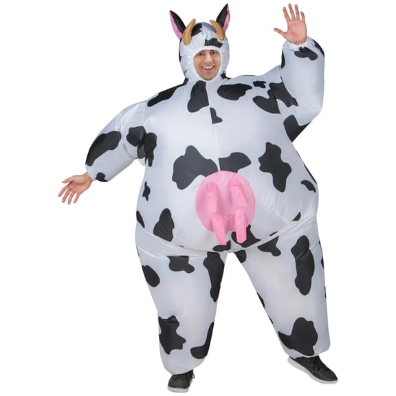 Gemmy Adult Cow Inflatable Costume - One Size