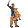 thumbnail image 1 of Gemmy Adult Inflatable Riding Horse Costume - One Size, 1 of 1
