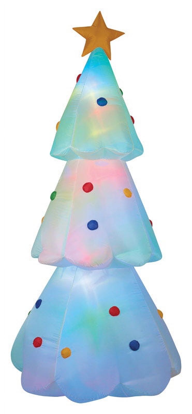 Gemmy Airblown Giant White Christmas Tree Inflatable