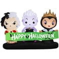 thumbnail image 1 of Gemmy Airblown Inflatable Disney Villains Scene Disney, 4 ft Tall, Green, 1 of 4