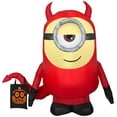 thumbnail image 1 of Gemmy Airblown Inflatable Minion Stuart in Devil Costume, 1 of 4