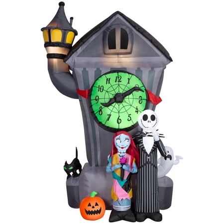 Gemmy Airblown Inflatable NBC Clock Tower House Giant Disney, 8 ft Tall, Multicolored price history and forecast - Gemmy