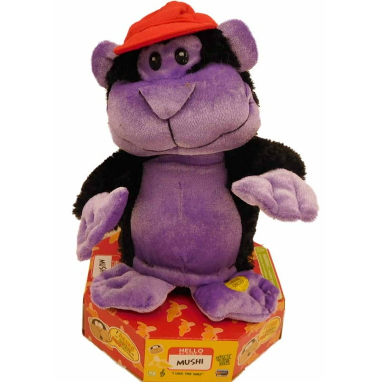 Gemmy Animated Mushi The Movin' Monkey Spins & Dances Musical Ape